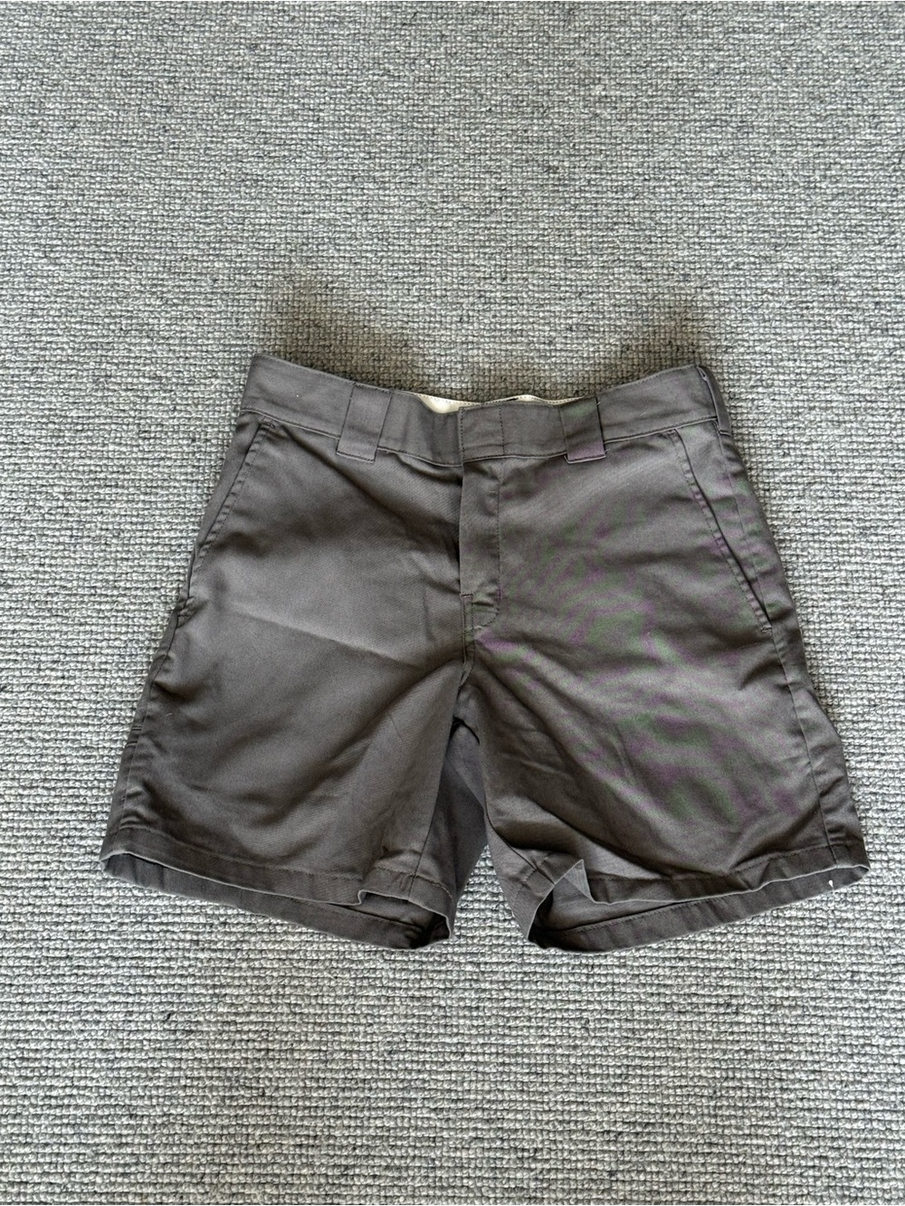 Dickies Flex Men's Grey Chino Shorts Relaxed Fit Size 30 Dress Pants